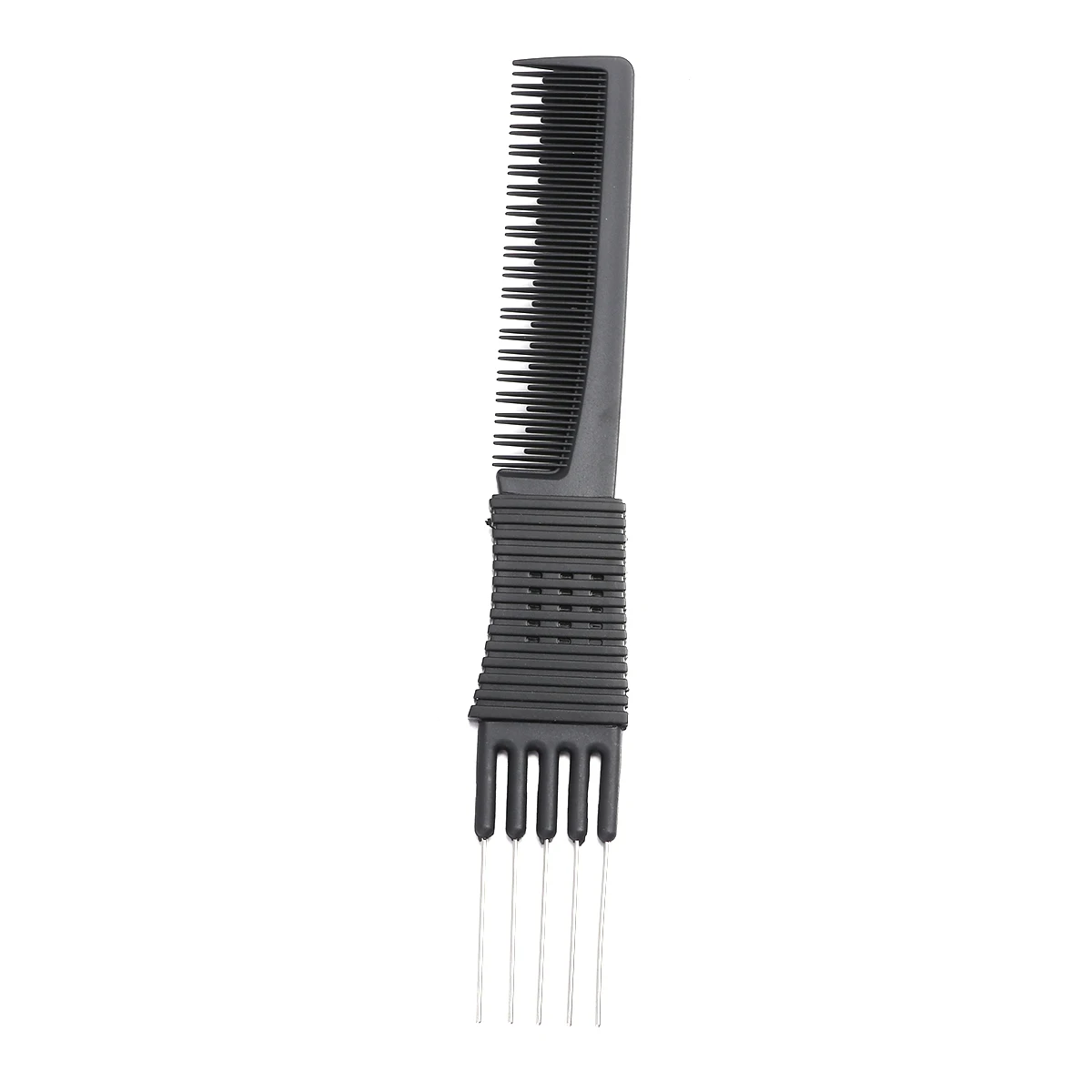 

Anti-static Haircut Comb Pin Tail Combs Carbon Fiber Black Pick with Rat Pointy