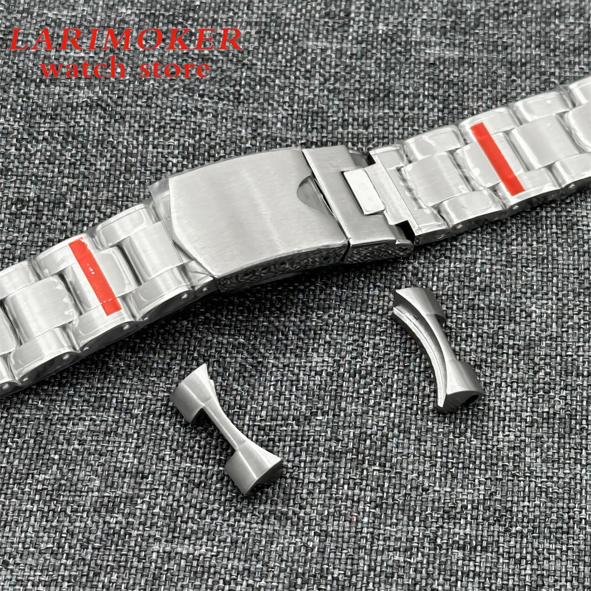 BLIGER Raw Ear 20 мм, браслет из твердой нержавеющей стали 904L, серебристый, черный, розовое золото, ремешок с покрытием, подходит для корпуса 39 мм