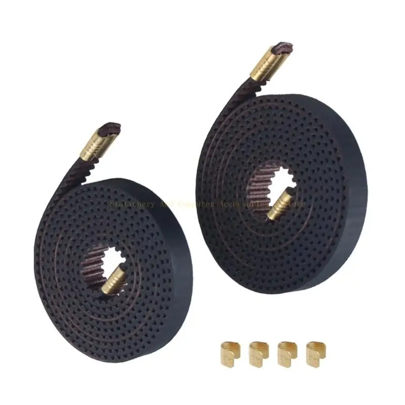 Precise Engineered XY Belt Replacement For 3D Printers Anti Slip Enhances Print Efficiency