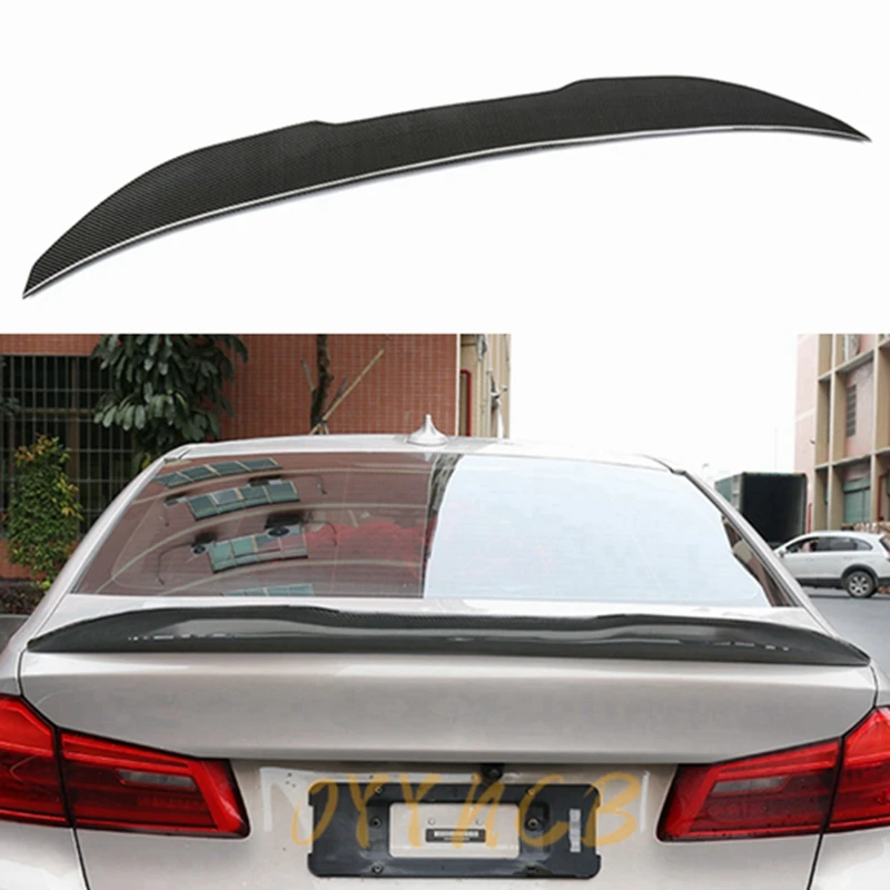 

FOR BMW 5 Series G30 G38 2017 - 2022 Car Styling PSM Style Spoiler real Carbon Fiber / Forged Carbon Car Trunk Lid Spoiler