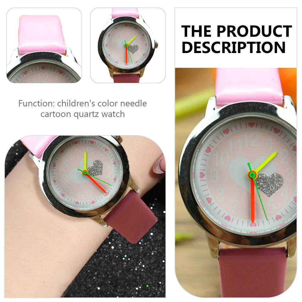 ساعة كارتون مصنوعة بحرفية جيدة وحركة كوارتز دقيقة وساعة يد عصرية من السيليكون #2