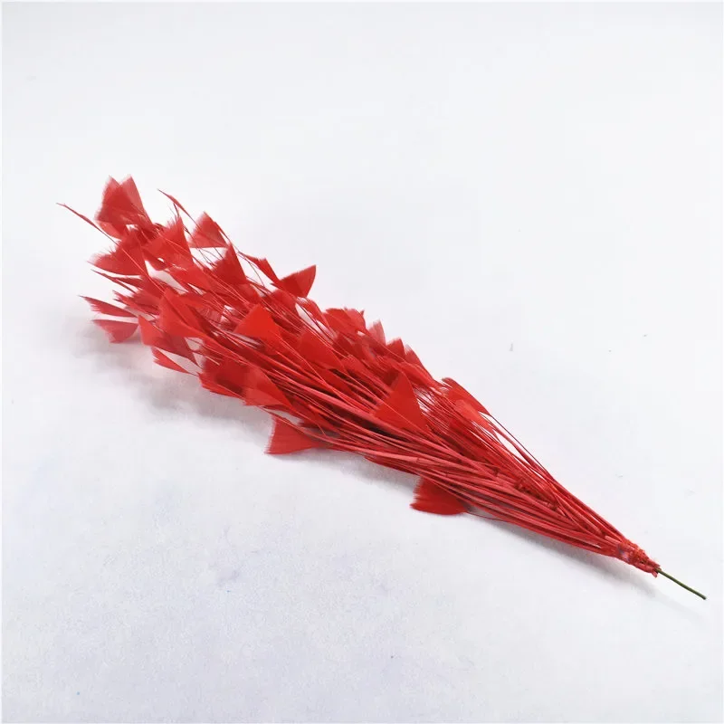 1 Bündel Schöne Gänsefedern Blumen-Hochzeits-Corsagen Fasanenfedern für Bastelarbeiten Kopfschmuck DIY Heimdekoration Zubehör – Detail 3