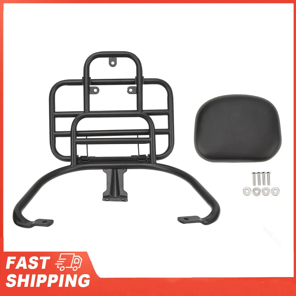 

Luggage Carrier Bracket Rear Luggage Carrier Rack with Backrest Cushion Fit for Sprint Primavera 150 Motorcycle Luggage Holder