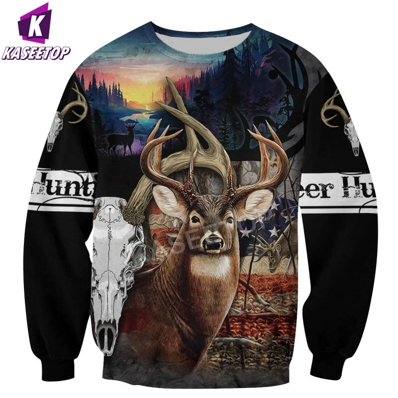 

Fashion Deer Hunting 3D All Over Printed Men Zip Hoodie Autumn Hoodies Jacket Unisex Hipster Pullover Casual Sudadera Hombre 02