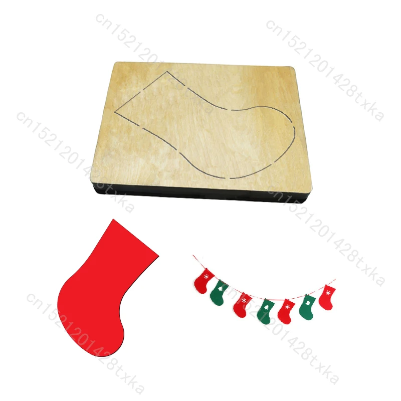 

Рождественский кулон-носок, деревянная штамповка для скрапбукинга, вырубные штампы, C297-4, новый, несколько размеров