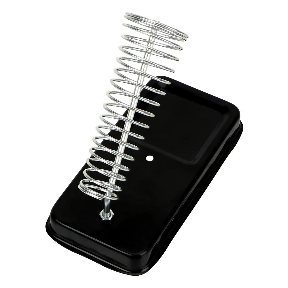 Screw Fixing Metal Support Station Electric Soldering Iron Stand Holder Soldering Iron Frame Generic High Temperature Resistance