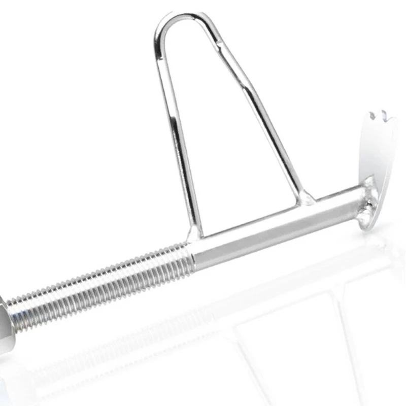 ユニバーサル調整式キックスタンド-235-270mm-バイク用サイドスタンド-レッグプロップ格納式バイク用サイドスタンド