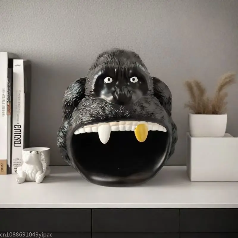 Customizable Creative Fun Orangutan Resin Material Key Storage Decoration Door Shoe Cabinet Wine