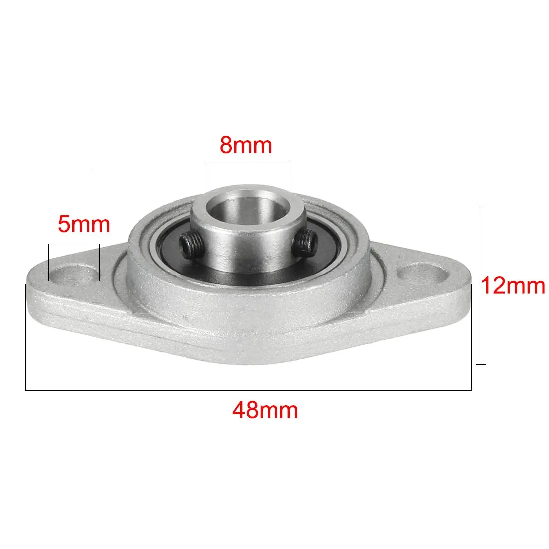 4/10Pcs KFL KFL001 KFL004 KFL005 KFL000 KFL08 Kfl08 8mm 12mm Pillow Block Rhombic Bearing Zinc Alloy Insert Linear Bearing Shaft - Image 5
