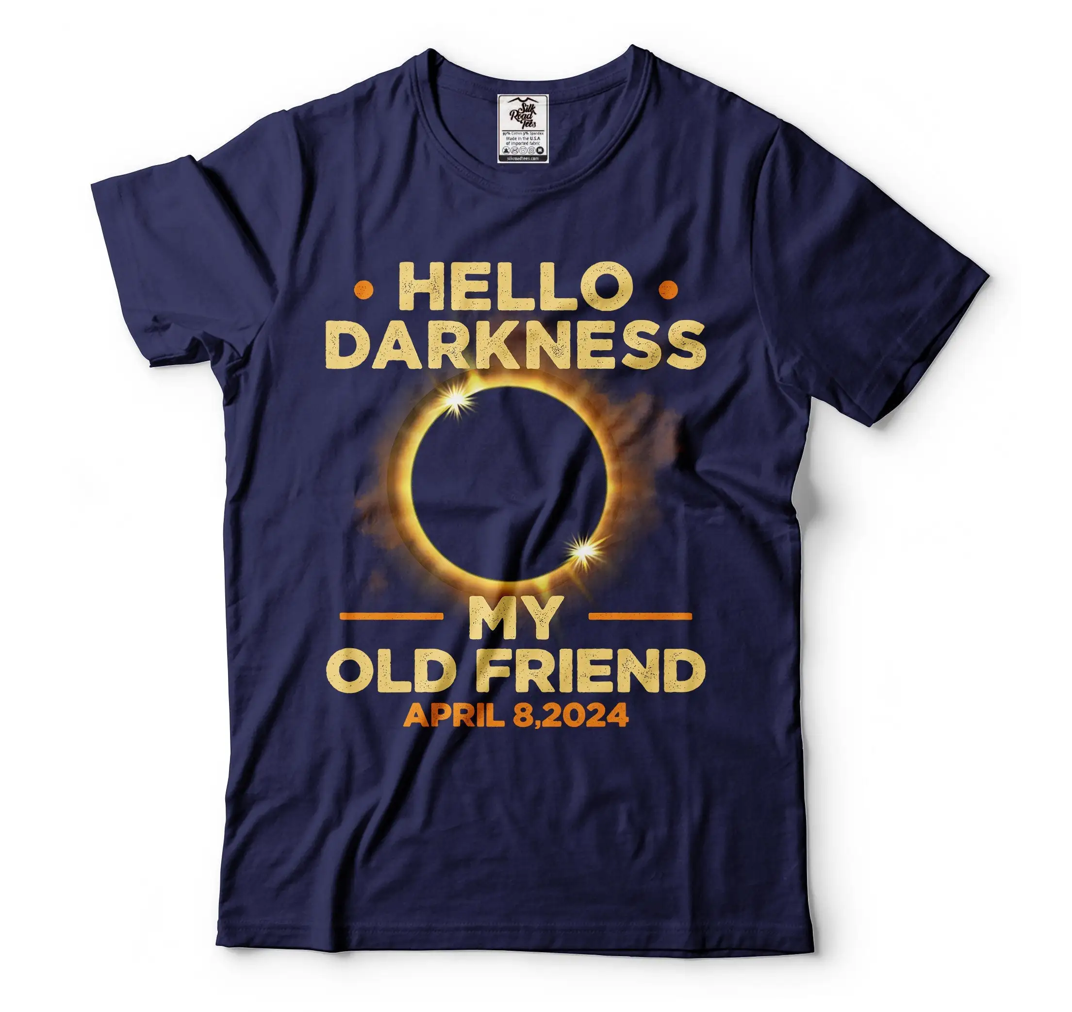 Mens Total Solar Eclipse T Shirt 2024 Sun Moon Totality 4 8 Great American