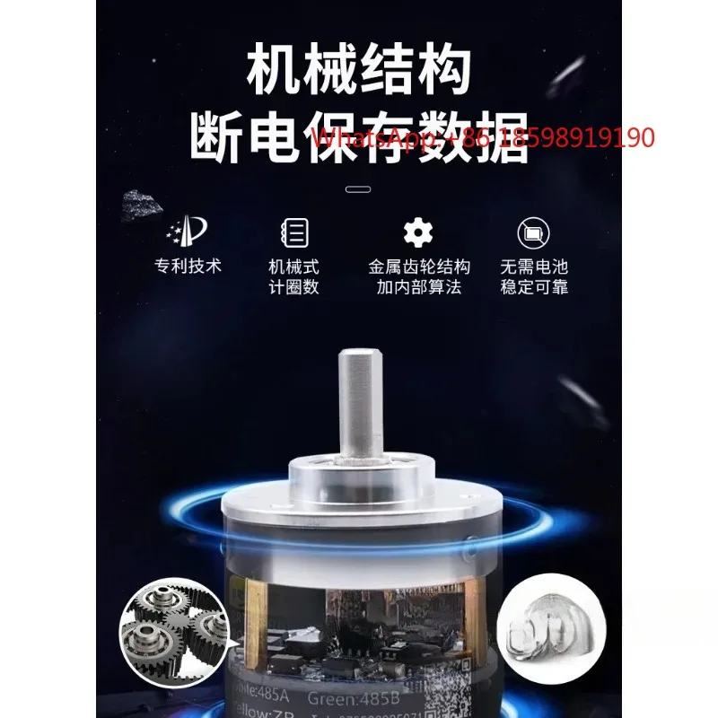 multi-turn rotation angle sensor high precision 485 SSI   single-turn absolute encoder speed measurement