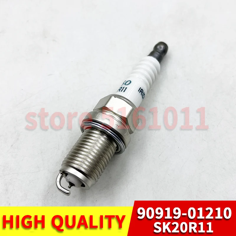 6pcs 90919-01210 SK20R11 Iridium Spark Plug For Toyota Camry Scion RAV4 Tundra Lexus 4.7L/V8 9091901210