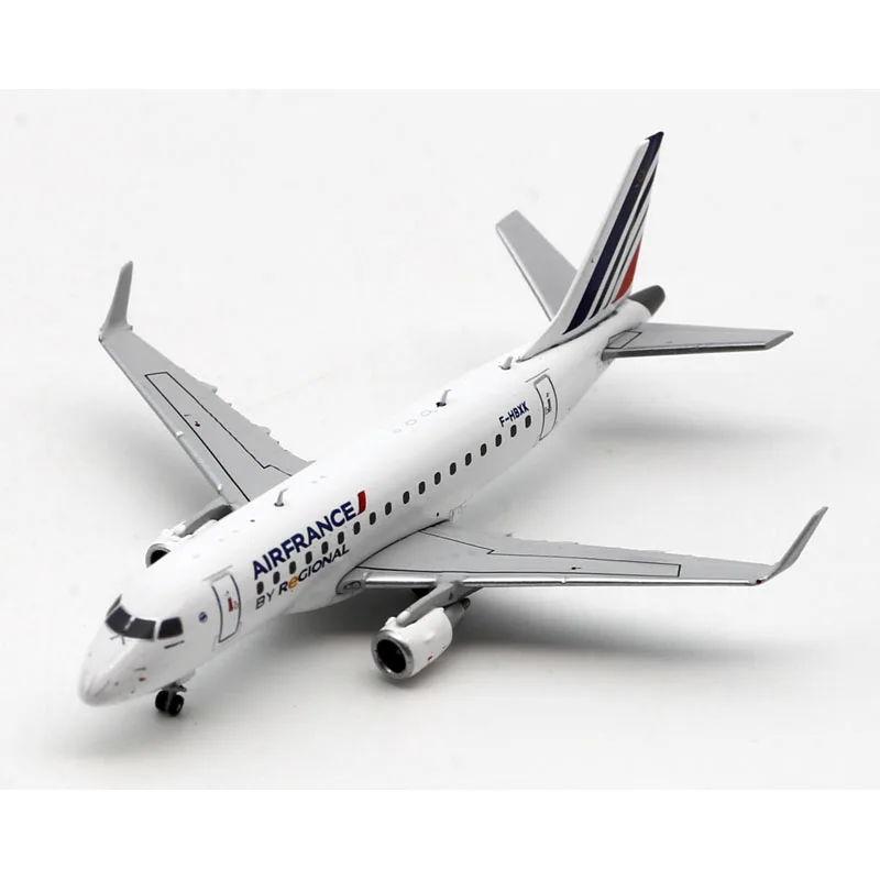 Xx40122 Gelegeerd Verzamelvliegtuig Cadeau Jc Wings 1:400 Air France Regionaal Embraer 170lr Diecast Vliegtuig Model F-HBXK Met Standaard