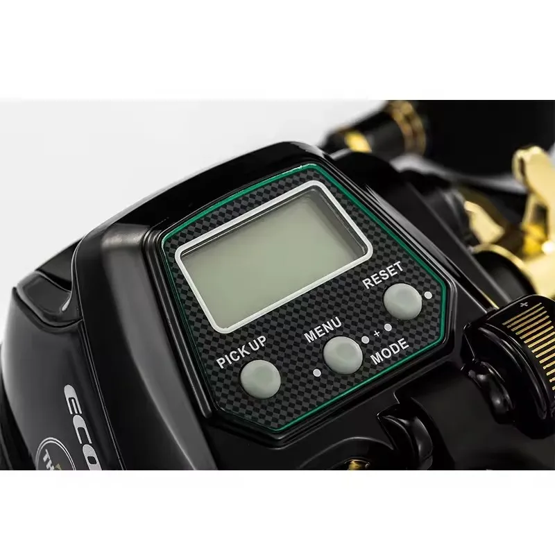 ECOODA THUNDER EZH3000/5000 Electric Reel Fishing Saltwater 12V DC Reel Electric Fishing 15-22kg Drag Power Sea Electric Fishing