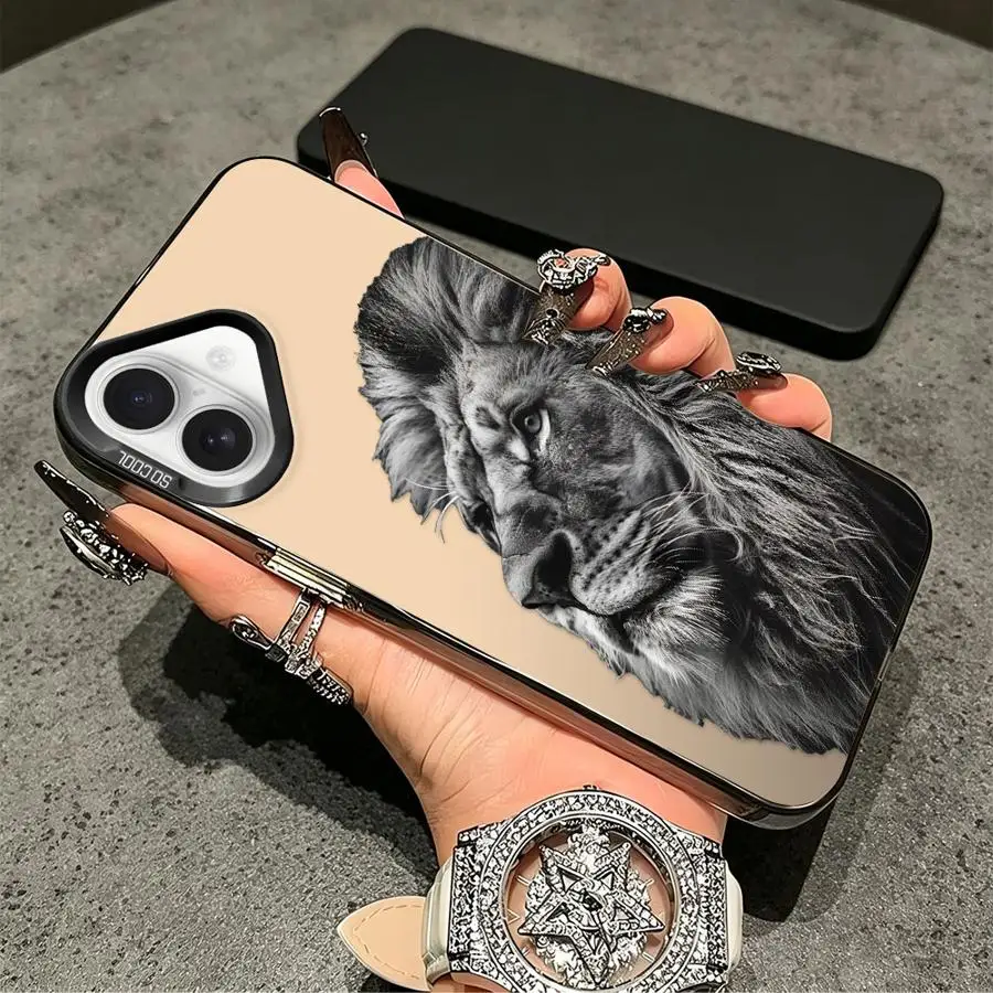 Thick Mane Lion Case for iPhone 17 Pro Max 17e 13 Pro Air 11 15 Plus XR 12 14 16 Back Phone Cover view 2