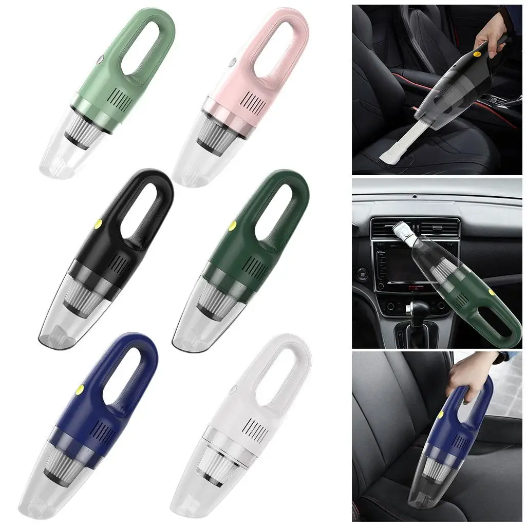 Cordless Handheld Car Vacuum Cleaner 5000PA USB Rechargeable Strong Suction