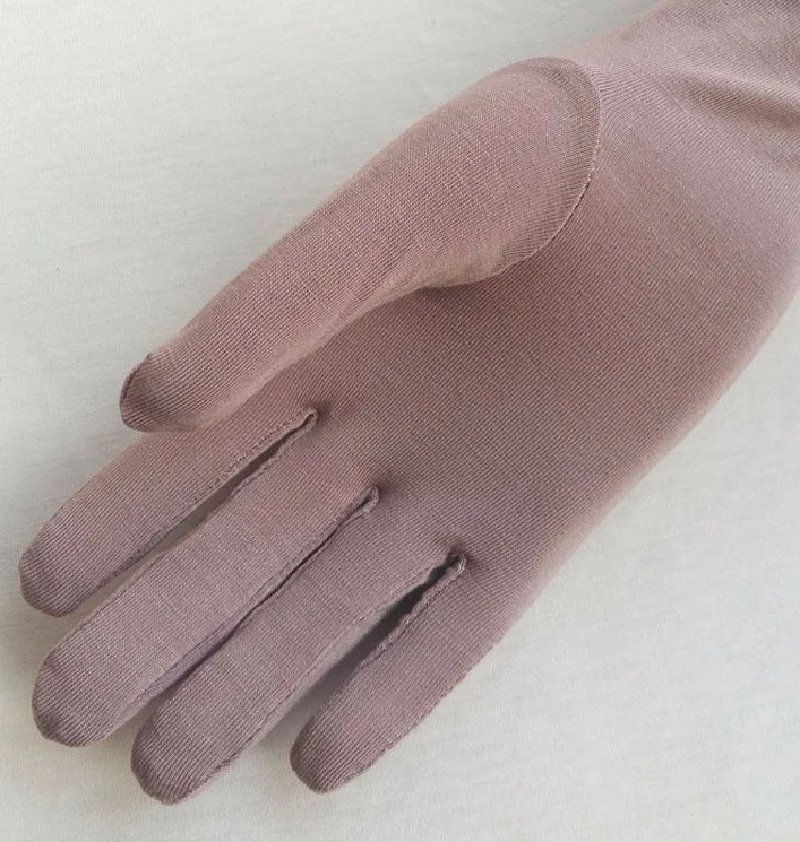 Gants longs de conduite pour femmes, Protection UV, manches de bras complètes pour femmes, gants pour écran tactile, printemps été, violet et gris