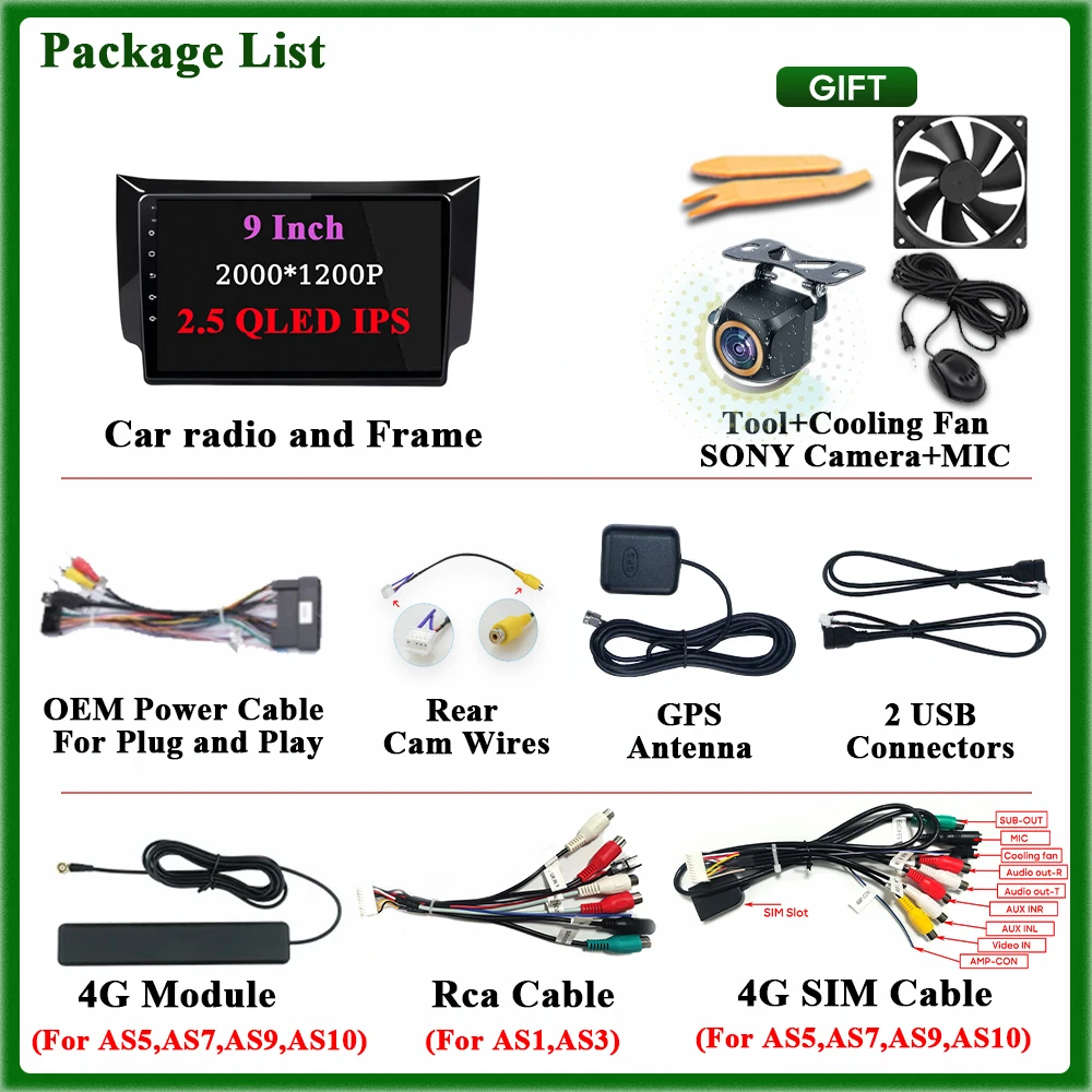أندرويد 15 راديو السيارة لنيسان سيلفي B17 سنترا 12 2013 2014 2015 2016 2017 2018 نظام تحديد المواقع والملاحة أندرويد السيارات Carplay No 2din
