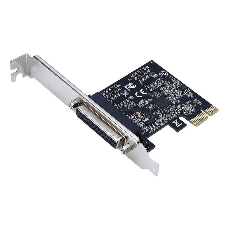 Extensor pcie conversor adaptador de expansão pci e sata controlador de cartão pcie para placa de porta paralela pci-e riser cartão adaptador para pc