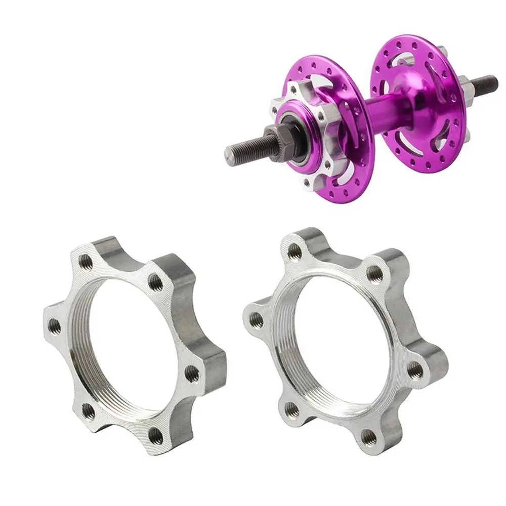 

MTB Road Bike 6 Bolt Flange Freewheel Threaded Hubs Bike Hub Disk Bicycle Disc Brake Disc Disc Brake Rotor Adapter