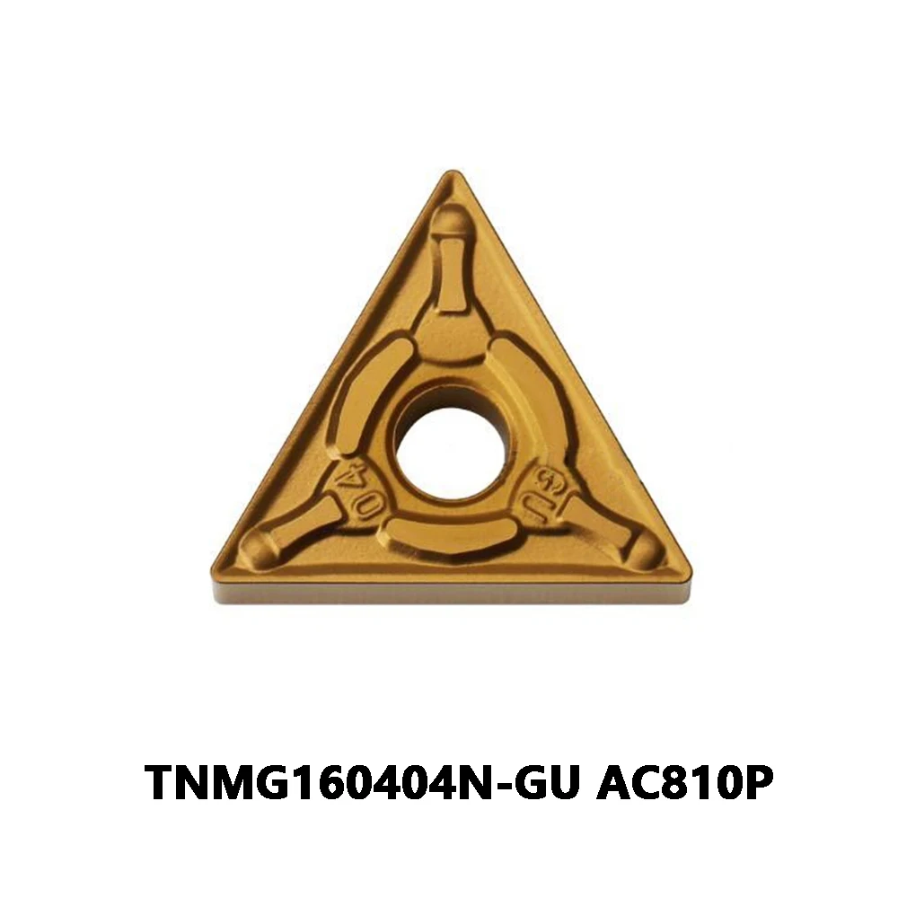 Original 60° TNMG 160408 N-GU TNMG160408 N-GU Blade TNMG 160408N-GU TNMG160408N-GU AC810P Carbide Inserts CNC Lathe Cutter Turn