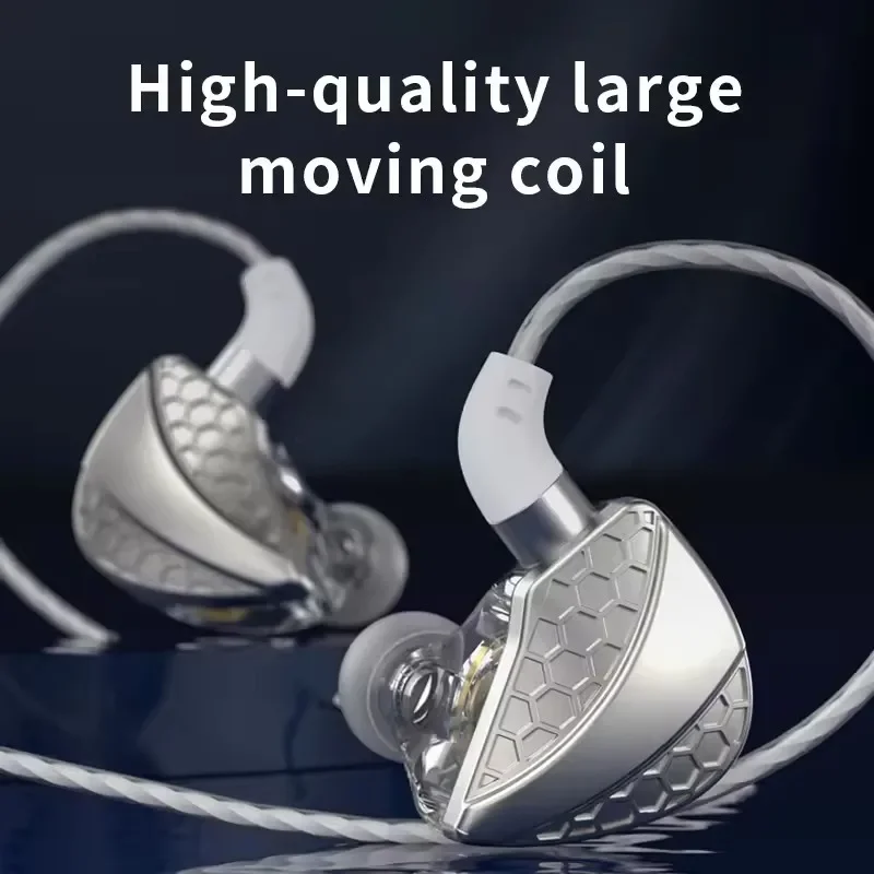 

HIFI Bass in Ear Monitoring, Motion Noise Reduction, High-definition Microphone, Wired New QKZ Hi6T Professional Headphones