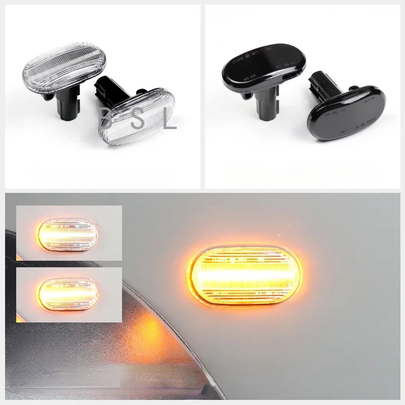 LED Dynamic Side Marker Turn Signal Indicator Sequential Light For Suzuki Jimny JB74 JB64 Lapin Carry Truck