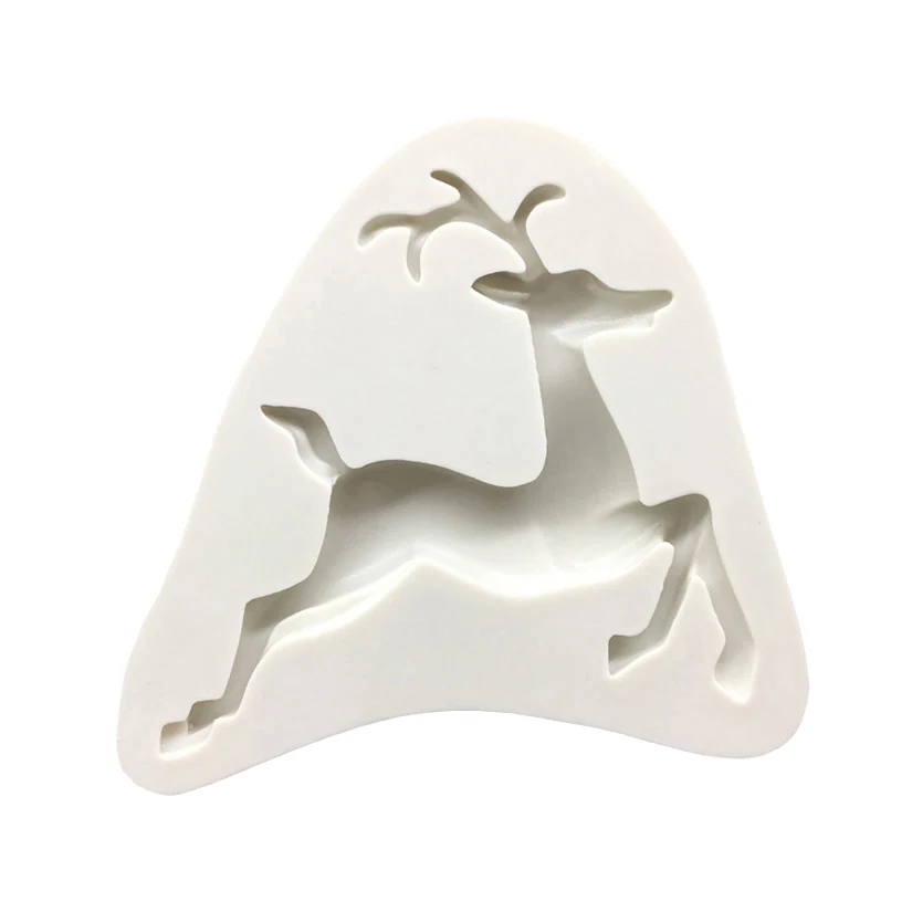 Deer 100% Platinum Silicone Sugarcraft Mold Fondant Cake Decorating Tools Bakeware