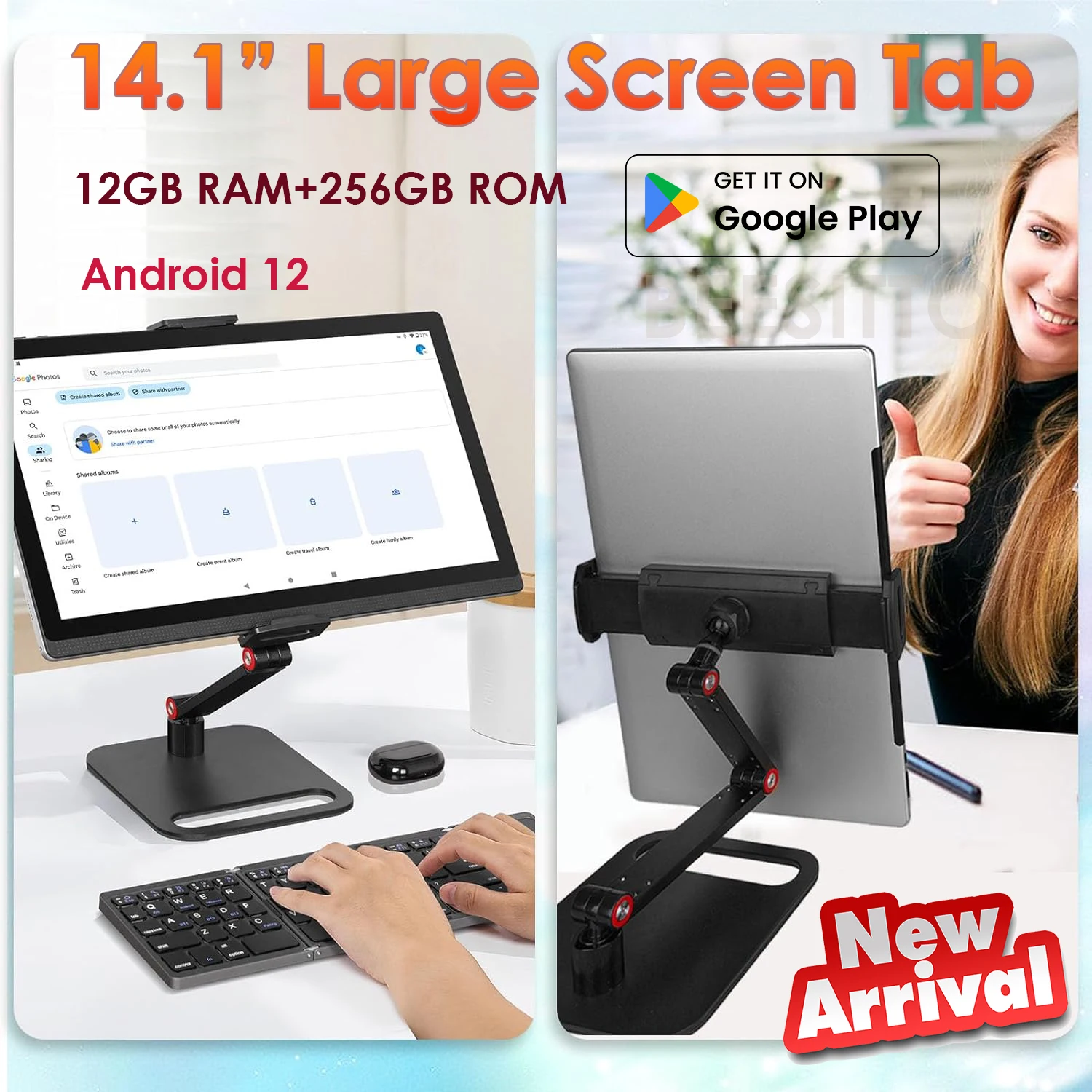 Tablet 14,1 Polegadas com 12GB RAM e 256GB ROM: A Melhor Escolha para Produtividade e Entretenimento em 2024?