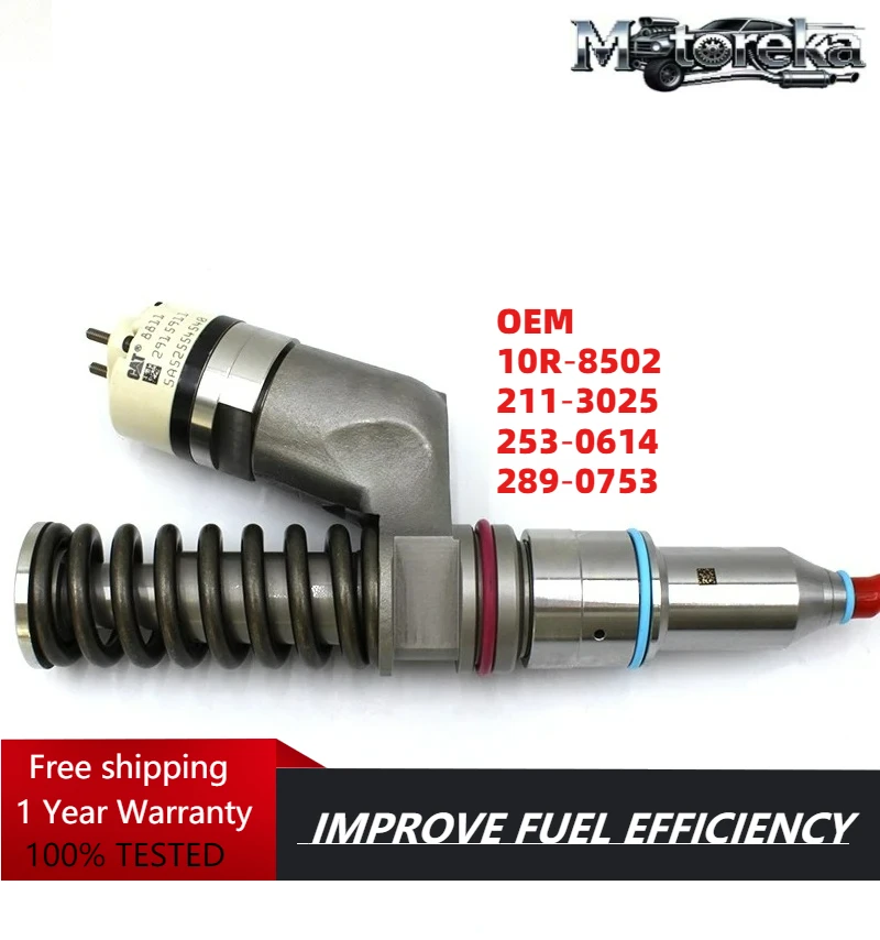

Усиленный инжектор Common Rail для CAT C15 C16, OEM 10R‑8502 211‑3025 253‑0614 289‑0753