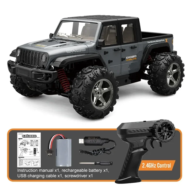 JJRC C8819 Full-Scale Remote Controlled High-Speed Off-Road Car Boys Simulation Model Toy RC Car for Children and Adults