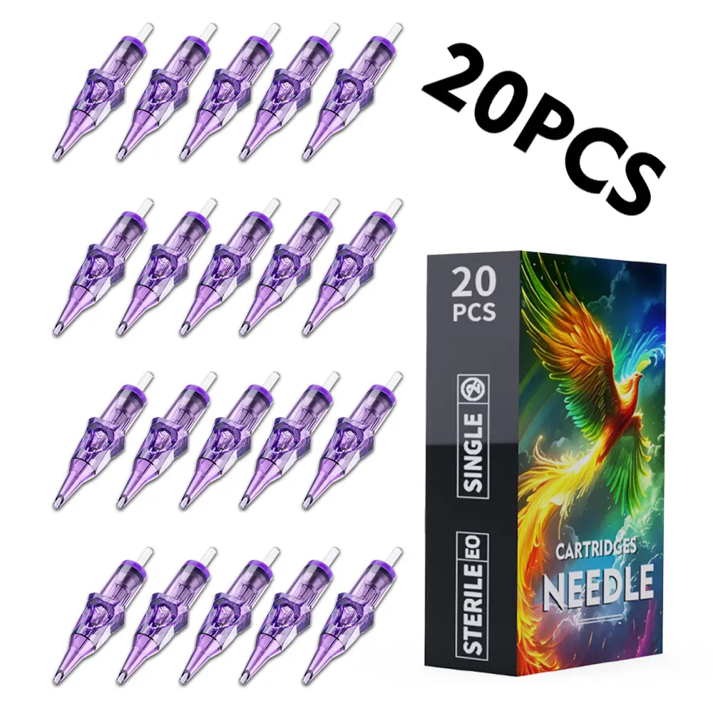 

Иглы для татуировки Goldplume, упаковка из 20 шт., Rl Rs Rm M1, несколько моделей высококачественных принадлежностей для татуировки, подходят для всех тату-машин