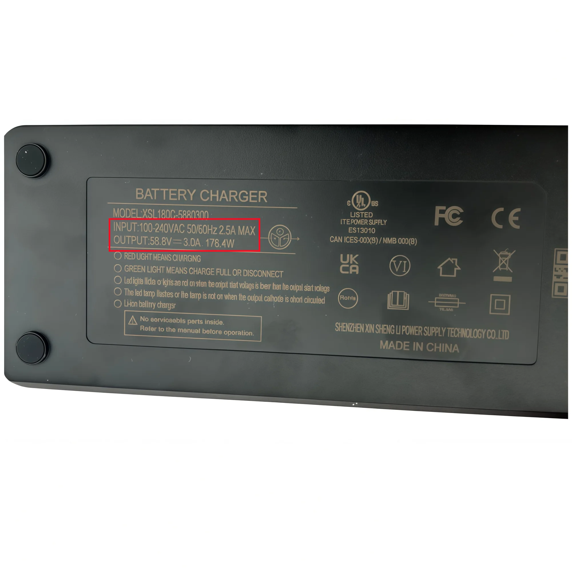 Original Kugoo Kukirin G2 Master  58.8V 2.0A Lithium Charger  Electric Scooter Battery Charger Parts Replacement Accessories
