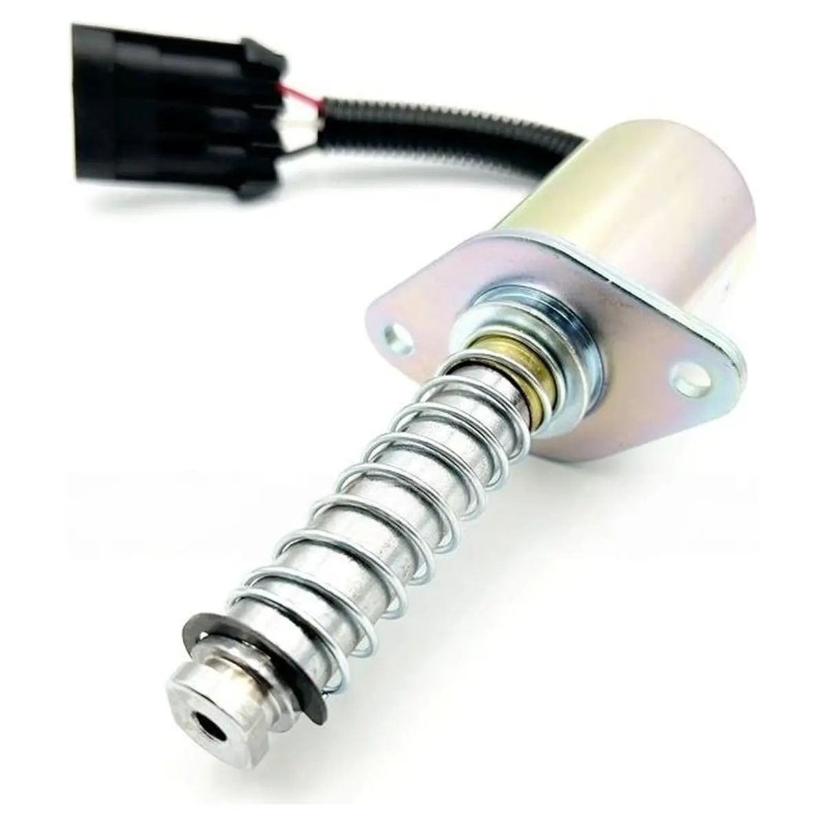 For Engine Part 6681512 Shutdown Shut Off Solenoid Valve 12V for Excavator(with Dust Cover)