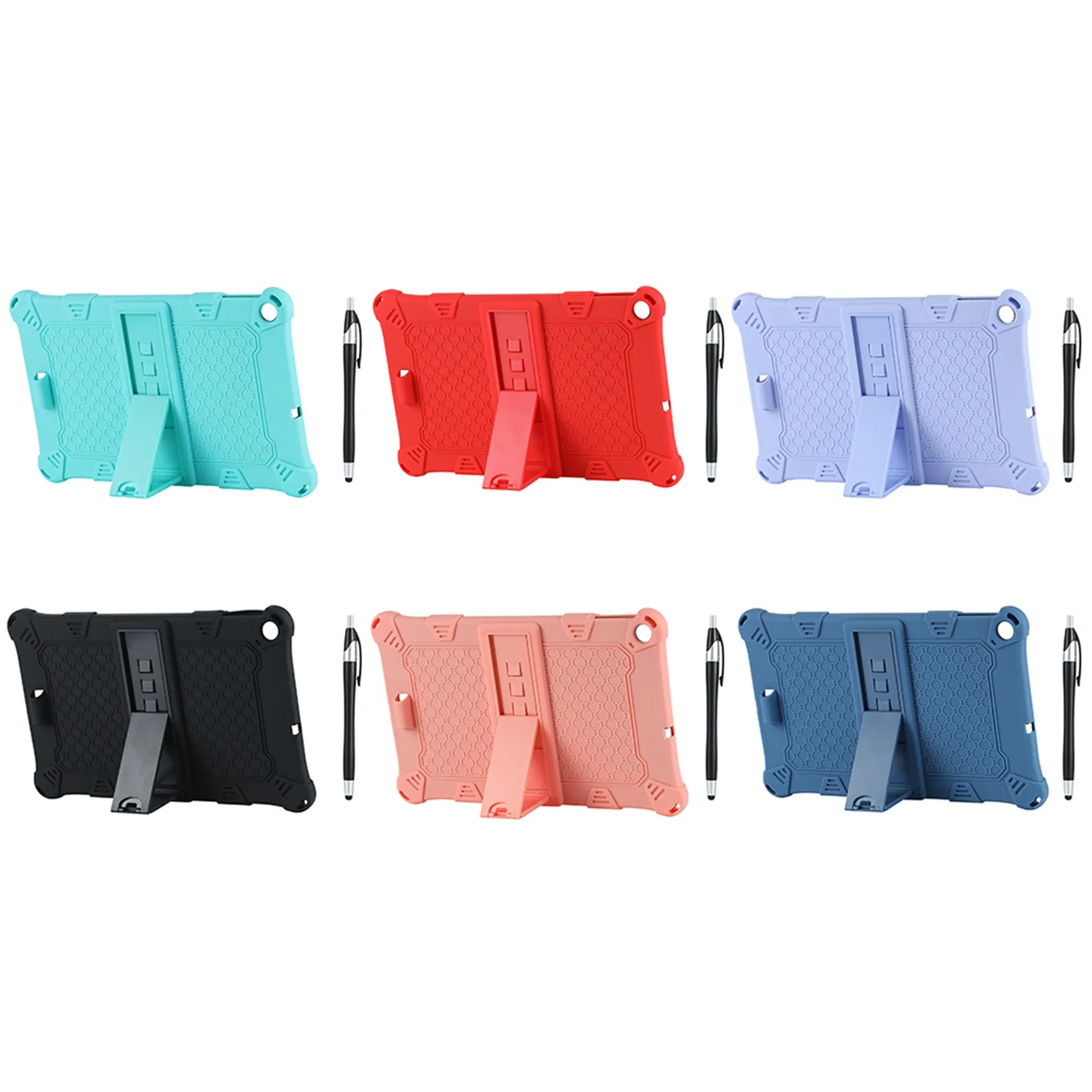 ALLDOIPlay20/IPlay20 PRO용 태블릿 케이스, 10.1 인치 태블릿 실리콘 케이스, 태블릿 스탠드 및