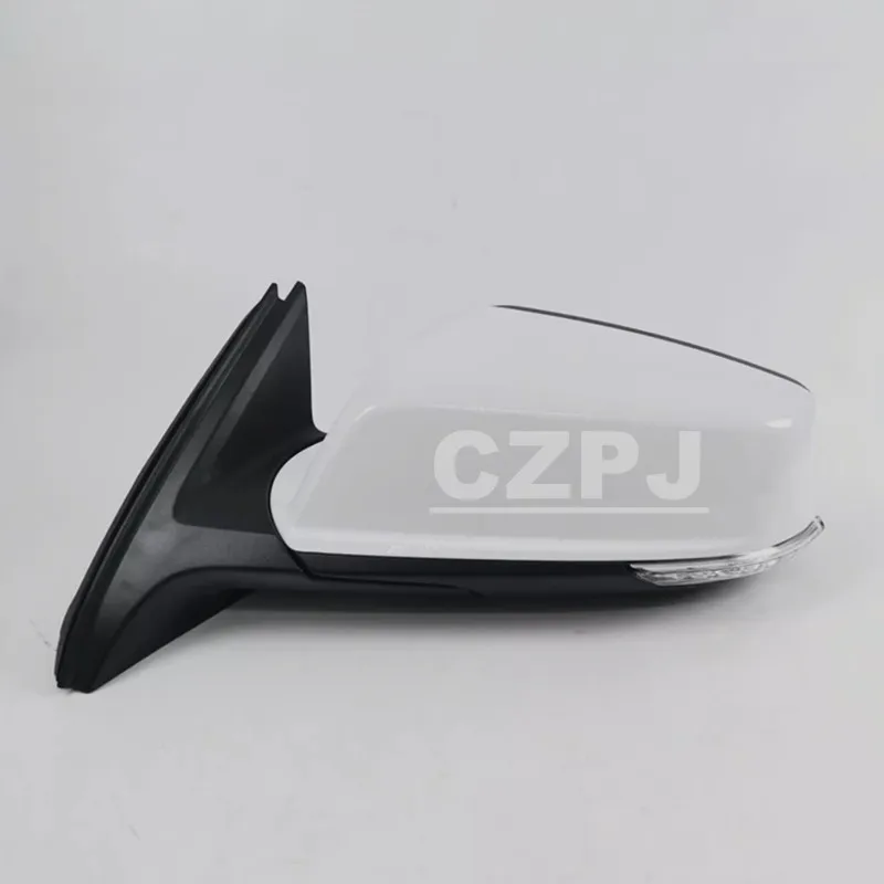 Car Door Exterior Rearview Side Mirror Assembly For Chevrolet Malibu 2012 2013 2014 2015 2016 2017 2018 7/9PINS White Blue Lens