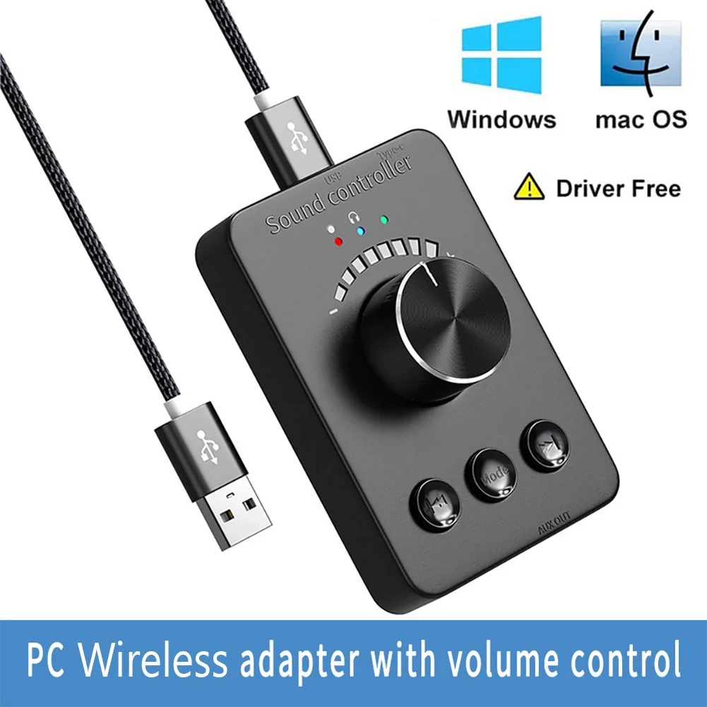 ตัวควบคุมระดับเสียง USB 3 โหมด สำหรับคอมพิวเตอร์ รองรับบลูทูธ ใช้งานได้จริง รีวิวจากผู้ใช้งานจริง