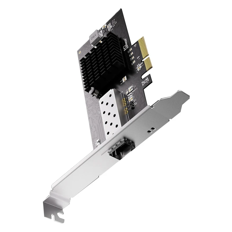 SFP+ 10GB M.2Pcie 4X Server Network Card X520-da Fiber Optic Ethernet Adapter 82599 Chip for Desktop