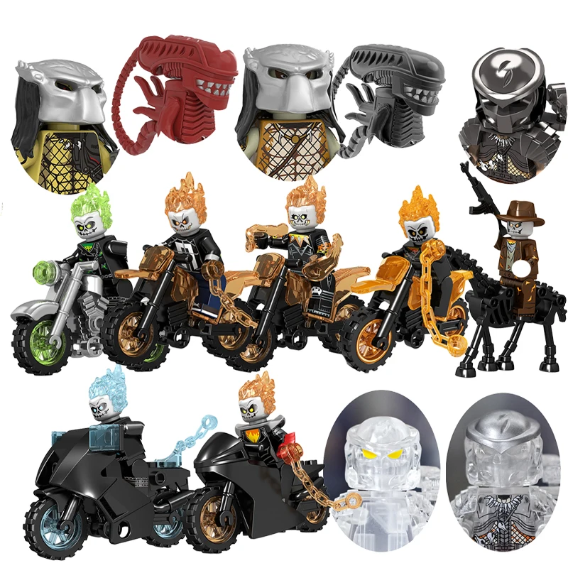 Image of 2026 NEUE Predator MINI Figuren TP453-460 Bausteine Spielzeug Geschenke Mini Actionfiguren Kinder-Bausteine für Partygeschenke