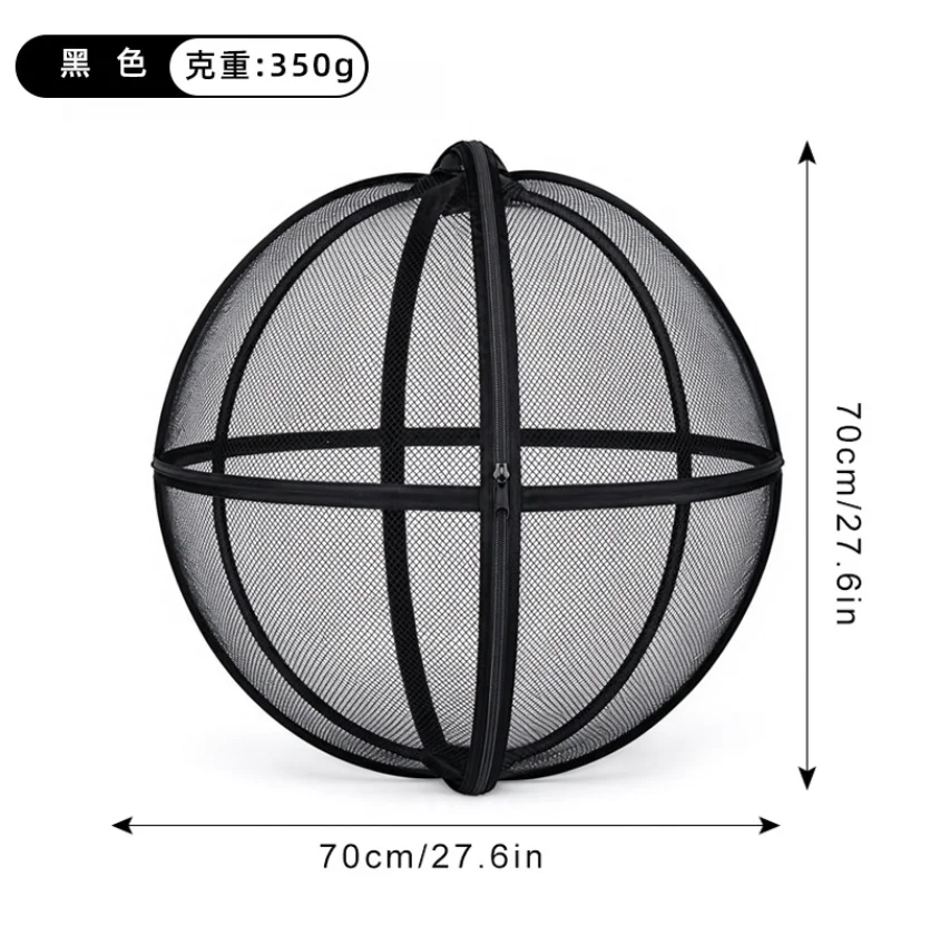 360 ° Parque de juegos plegable y redondo para gatos, con estructura de malla, de fácil montaje, transpirable, para uso en exteriores, tienda portátil para mascotas, ideal para acampar, parques y viajes.