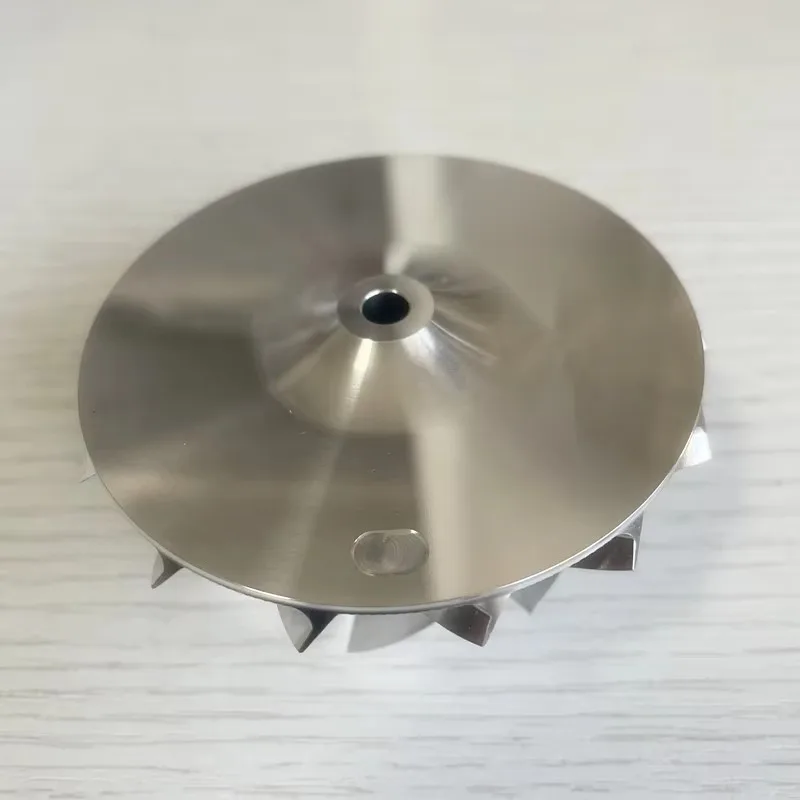 B58 inverse 58.00/76.13mm 7 + 7 lames Style LEP haute Performance Turbo fraisage/aluminium 2618/roue de compresseur à billettes