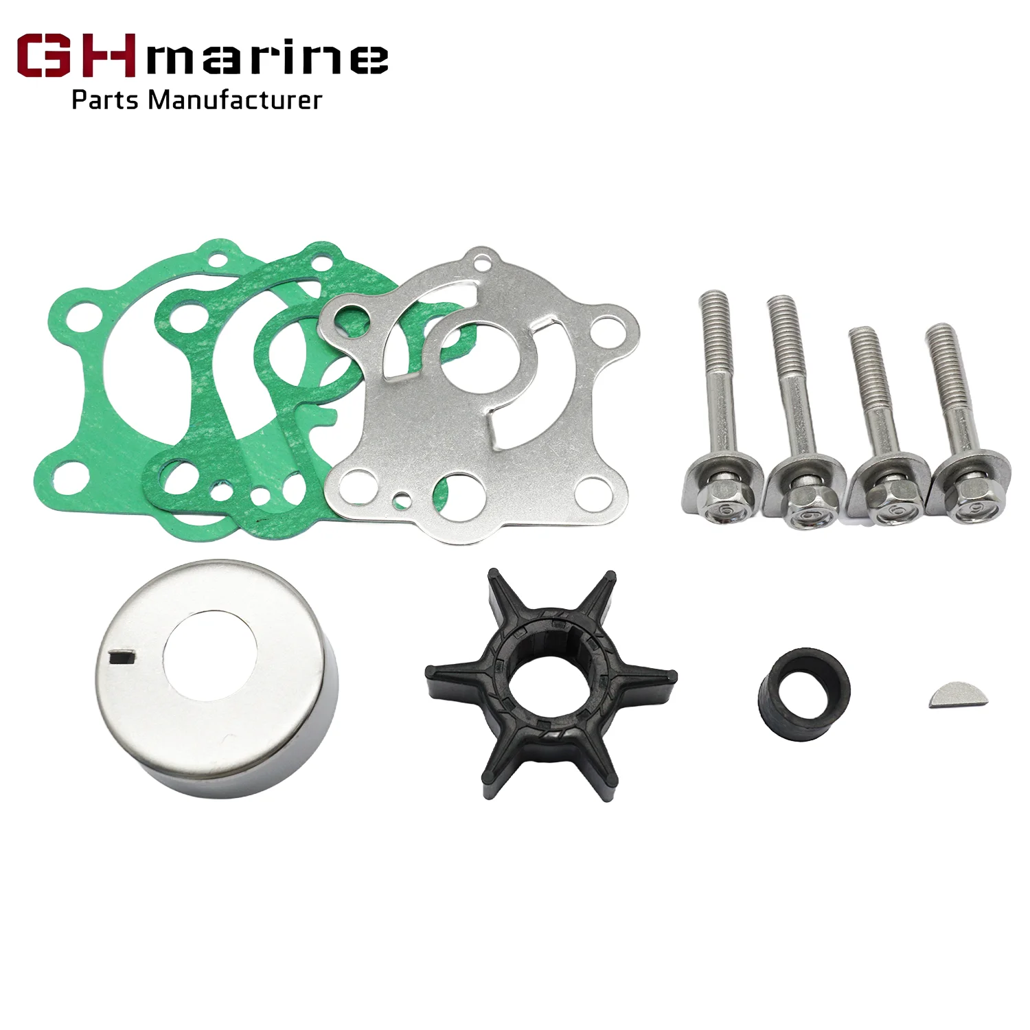 

Для Yamaha 55HP C55 55ED 55ET 2-тактный морской водяной насос, ремонтный комплект крыльчатки, подвесные двигатели 663-W0078-00 18-3425