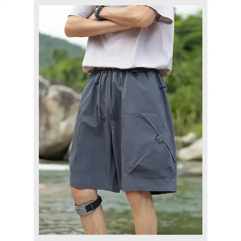 

2026 Summer Men's Sports Shorts, Light and Thin, Knee-Length, Casual for Outdoor Activities, Hiking, Training, Breathable, Comfo
