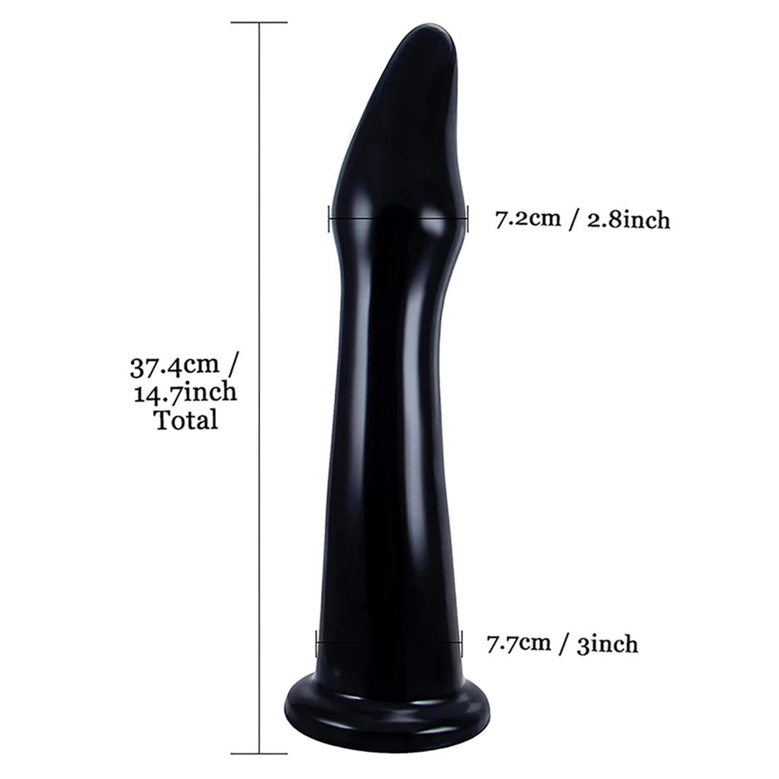 Oversized Anal Plug Dildos Stimulate Anus Vagina Long Butt Plug Masturbator Soft Penis Anal Dilator Sex Toys for Women and Men