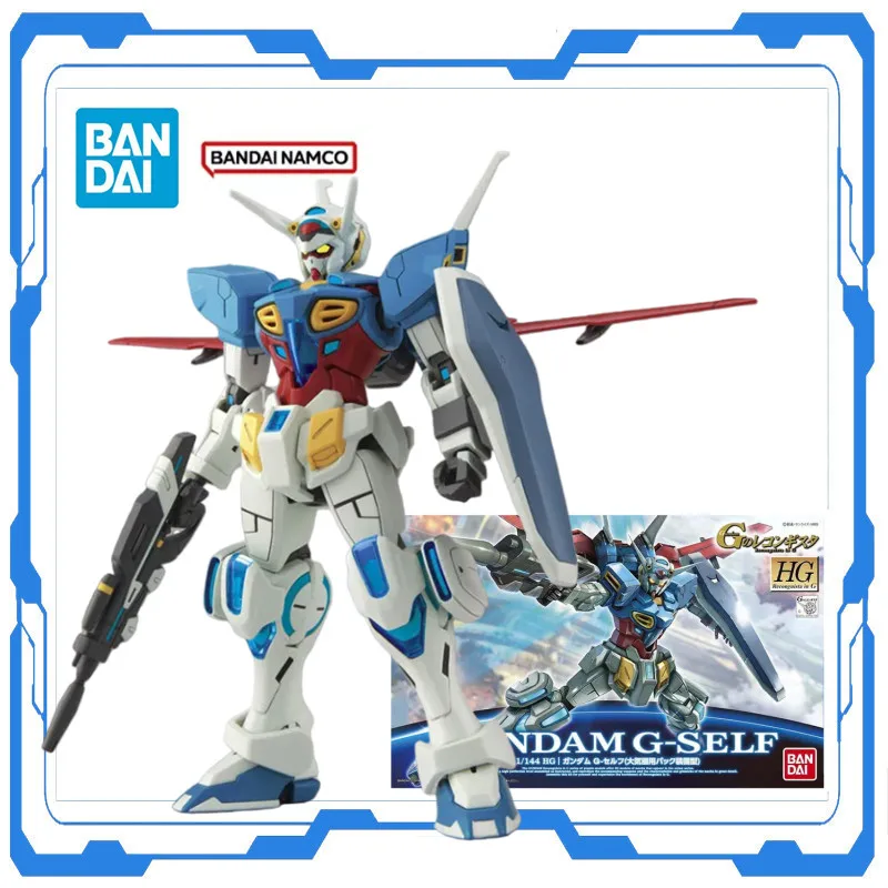

Genuine Bandai HG 1/144 Gundam G-Self Mobile Suit Assembly Model Kit Gunpla Collectible Action Figure Toy Christmas Giff for Boy