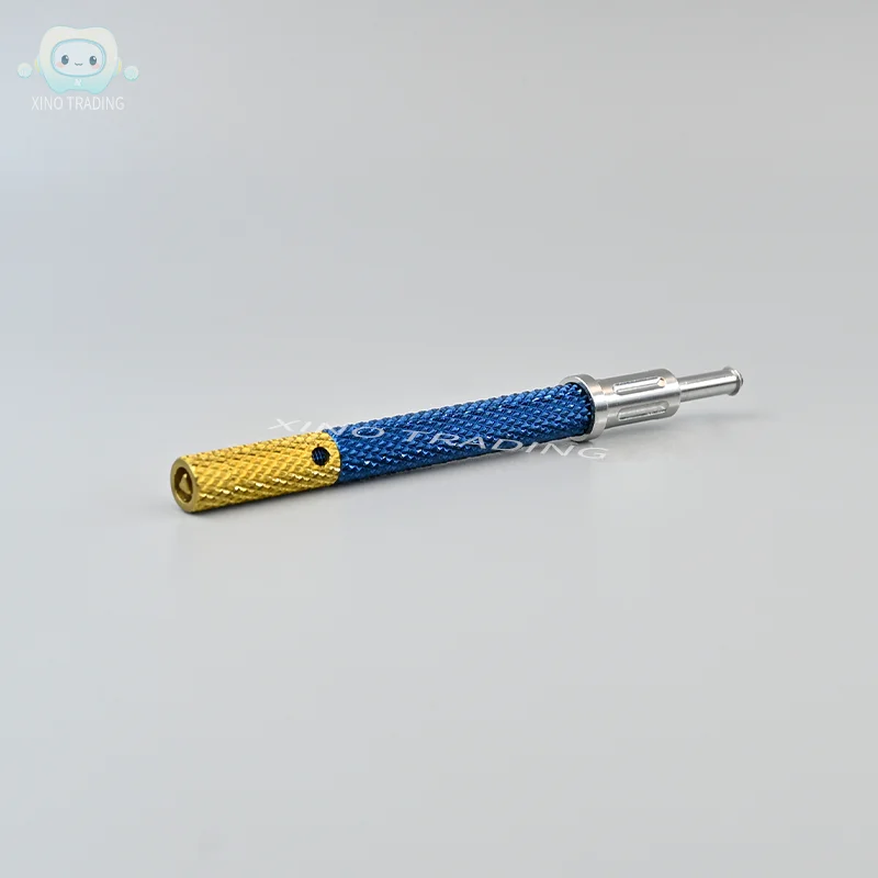Herramienta de extracción de implante Dental, Extractor de tornillos de taladro central, accesorios para implantes dentales, equipo de laboratorio Dental