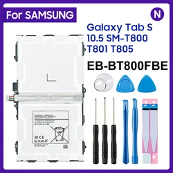 EB-BT800FBE For Samsung Tablet Battery For Samsung Galaxy Tab S 10.5 T800 T801 T805 Authentic Replacement Battery 7900mAh