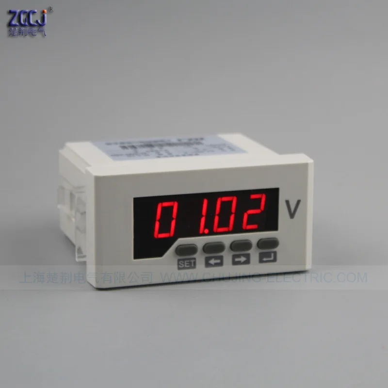 96 * 48 Single-phase DC Voltage Strap Upper and Lower Limit Alarm Function DC Voltage Meter CJ-DV51