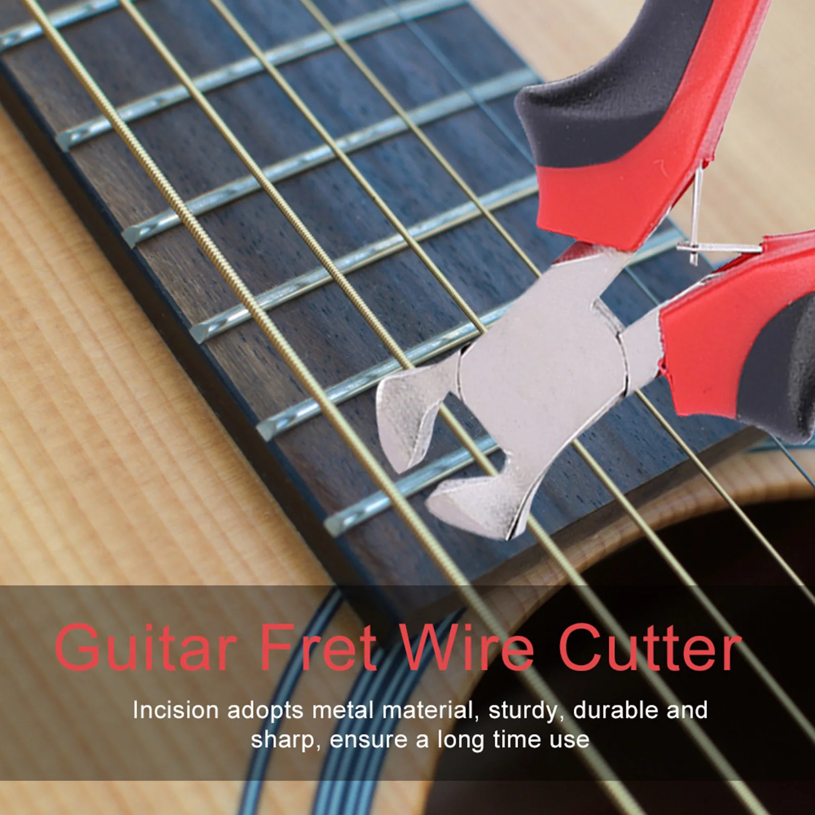 Guitar Fret Cutter Guitar Fret Wire String Cutter Nipper Compatible Musical Instrument Luthier Repair Tool Guitar Fret Nipper