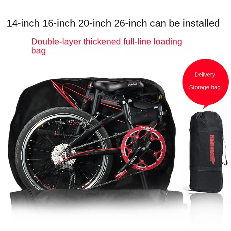 RHINOWALK folding bicycle loading bag 20 inches 14 inches 16 inches electric vehicle driving bag shipping box